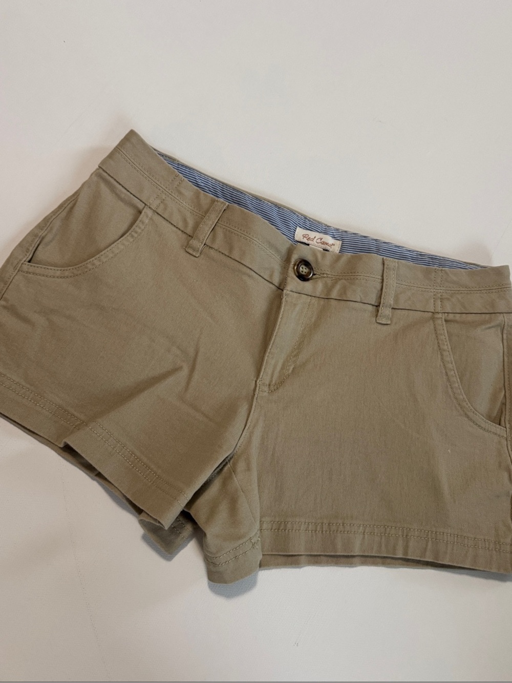 Red Camel  Women's Cotton Twill Shorts - Casual Everyday Fit